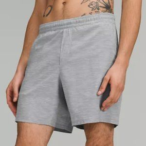 Lululemon Pace Breaker Lined Shorts 7” Gray - Size Small